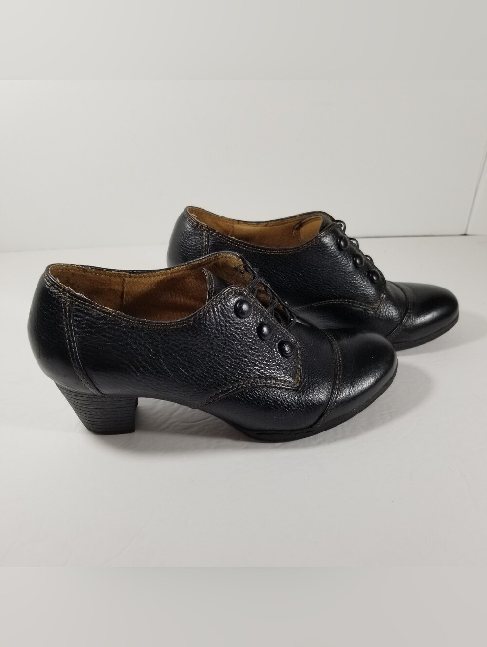 Montana Artisan Crafted Caitlyn Booties Women's 7M Shoes Black Soft Leather